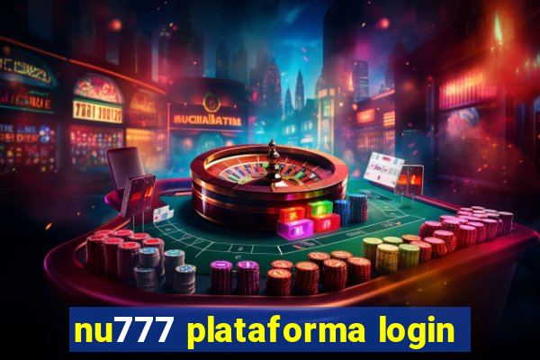 nu777 plataforma login